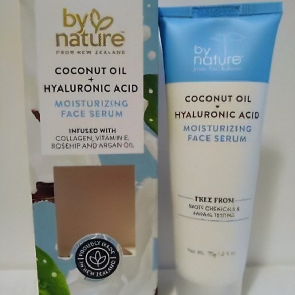 By Nature Other - By Nature from New Zealand Moisturizing Face Serum Coconut Oil & Hyaluronic Acid
